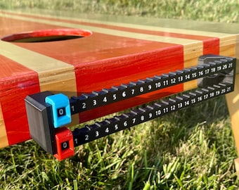 3D Printed Cornhole Scoreboard | Backyard Game Score Keeper | Tailgate Accessory