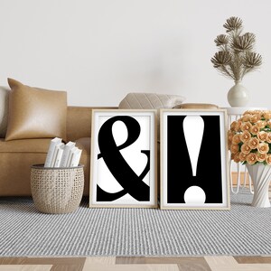 Typography, Black & White, Contemporary, Modern, Minimalist, Digital Prints Art