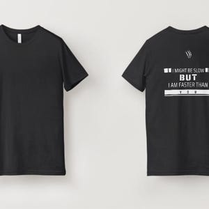 Funny Unisex T-Shirt - Perfect for Runners, Gifts, Workout Wear, Casual Style, Sports Events - Cotton T-Shirt