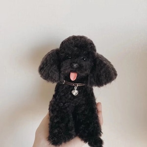 Needle Felted Dog,Figurine,Felted Dog Sculpture,Needle Felt Pets,Wool Felting Animals,Dog Memorial Gifts,Pet Replic.Housewarming Gift