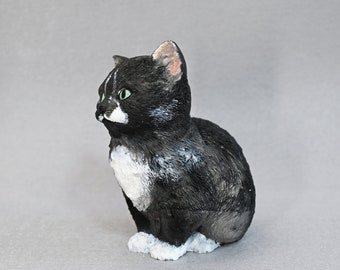 Kundenspezifische Katzenskulptur, Aromatherapie-Stein-Haustier-Denkmal