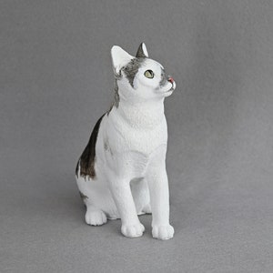 Cat Sculpture,Personalized Pet,Animal Sculpture,Cat Figurines,Pet Funeral,Animal Custom Cat Custom,Pet Memorial Gift, Anniversary Gift