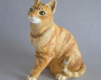 Aromatherapie-Steinkatzen-Skulptur, Haustier-Gedenkgeschenk