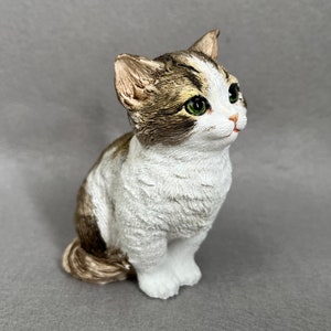 Cat Sculpture,Personalized Pet,Housewarming Gift,Cat Figurines,Pet Funeral,Pet Custom,Animal Custom Cat Custom,Pet Memorial Gifts