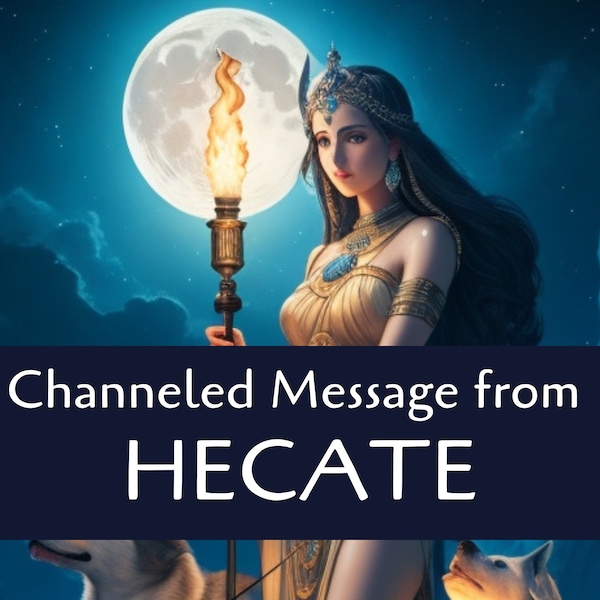 Hecate Channeled Message From Goddess Of Witchcraft Witch Reading Enlightening Hecate Channeled Reading Connect with Divine Feminine Energy