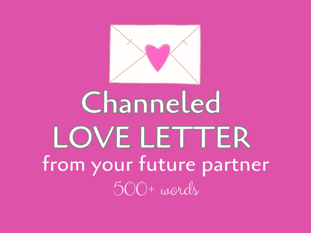 Love Letter From The Future Scan Vf www.etsy.com