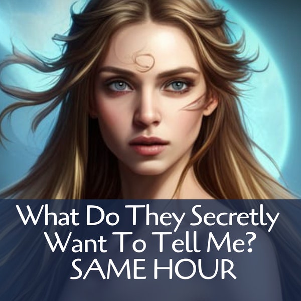 SAME HOUR What Do They Secretly Want To Tell Me? How Do They Think Feel? Ex Relationship Love Reading Friendship Psychic Reading Tarot