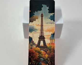 Personalized Paris Eiffel Tower Bookmark | London Reader Gift