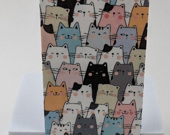 Cat Floral Bookmark | Handmade Reader Gift, Custom Page Marker