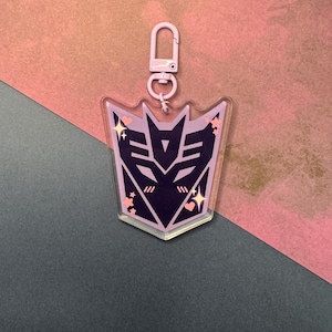 Babygirl Decepticon Keychain