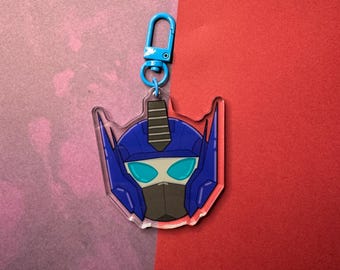 Chibi Optimus Prime Keychain