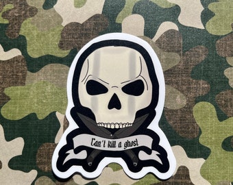 Can't Kill a Ghost sticker
