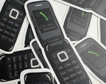 Pegatina para teléfono plegable inspirada en AFTG