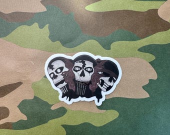CLEARANCE !! Cerberus Zombie Sticker
