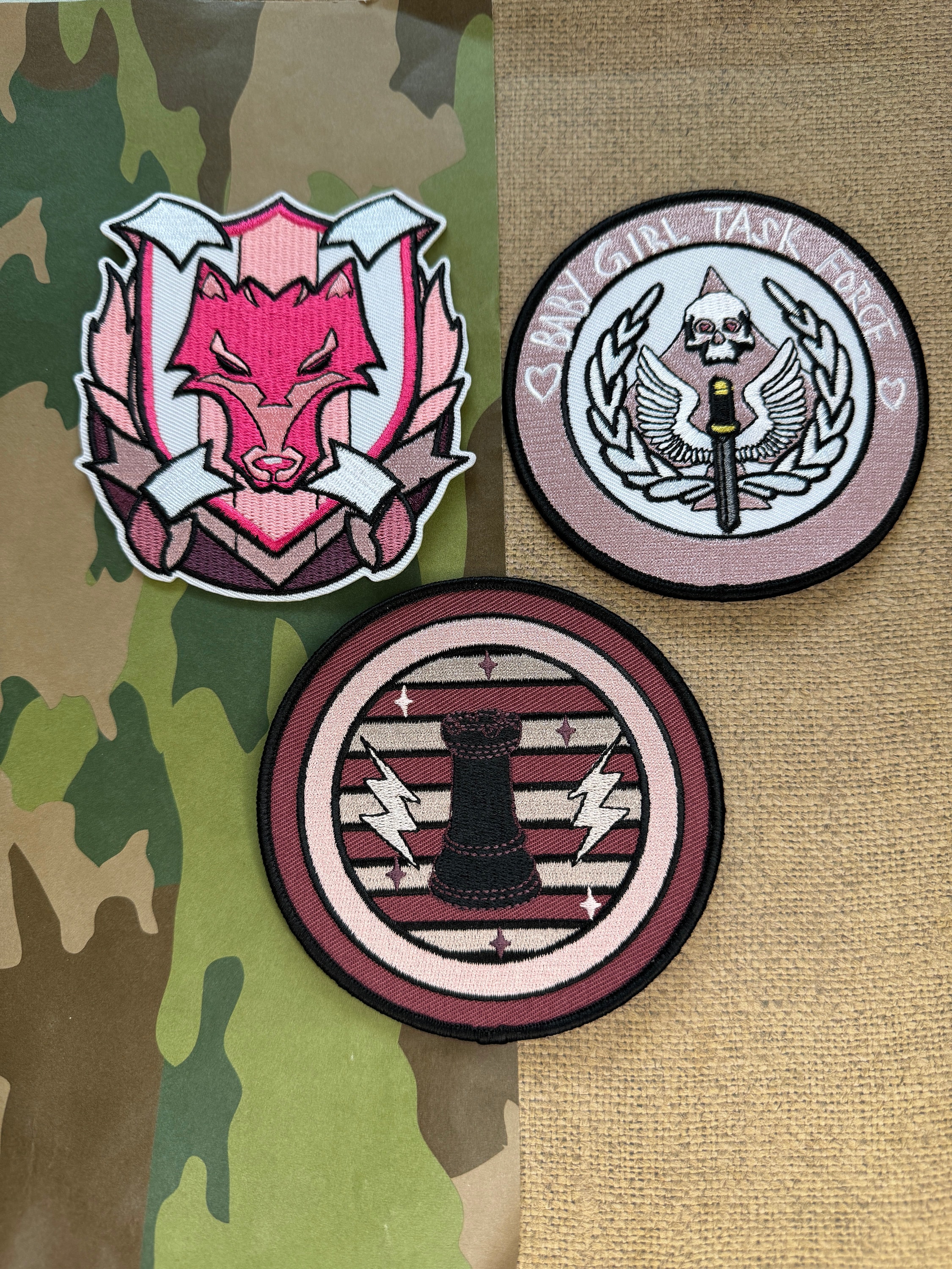 Stalker Factions Security Mercenary Soldier Patch Hook & Iron