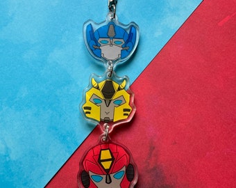 Alien Robot Earth's Heros Linking Charm
