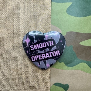 Smooth Operator Heart Button