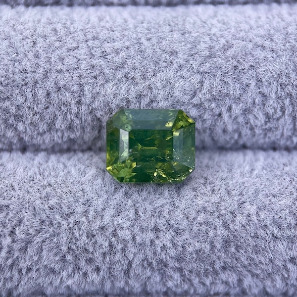 5.22ct Yellow Green Zircon from Ceylon