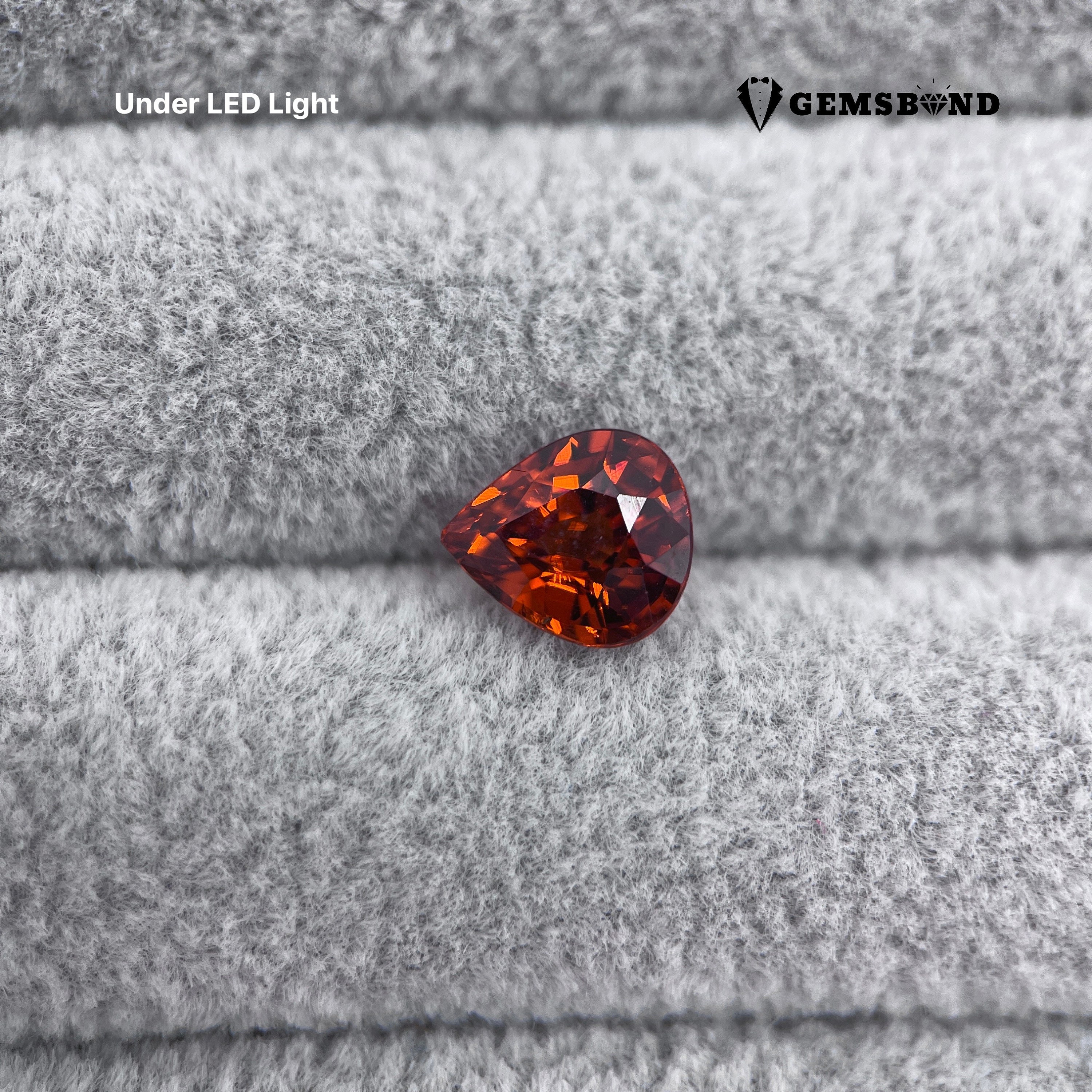 AIGS Certified 2.73ct Vivid Orange Mandarin Garnet From Nigeria - Etsy