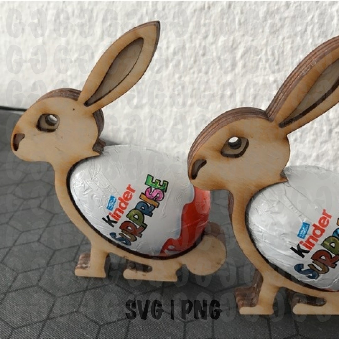 Easter Bunny Egg Holder Laser Cut Svg File Glowforge Egg Holder Stand ...