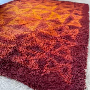 Danish Modern, Rya Rug, Desso, Wool Carpet. Germany 1960s - Etsy