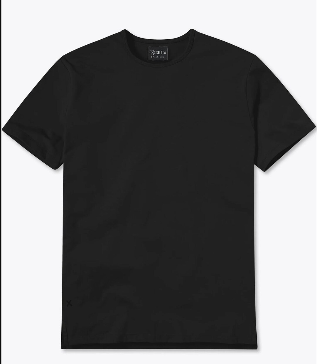 nägonstans layer-hem t-shirt black layer-hem t-shirt｜M｜Salt｜cut and sewn｜någonstans
