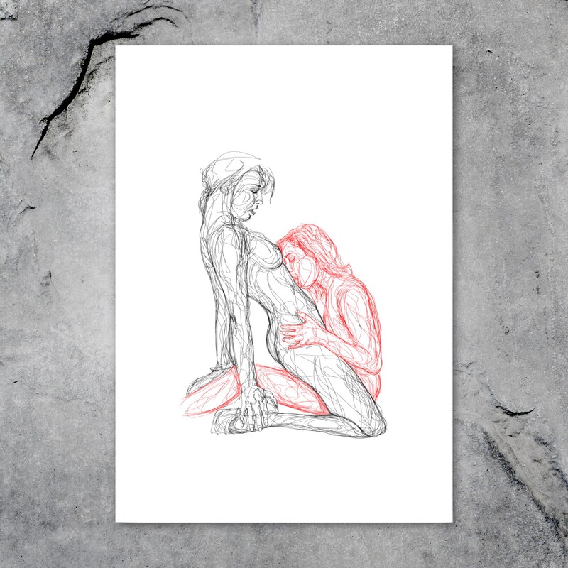 Sensual Nude Art Etsy