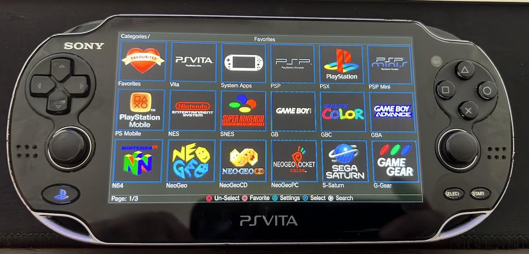 Ps Vita OLED Screen HENSO Memory Card 256gb 25000 Arcade Games Psvita