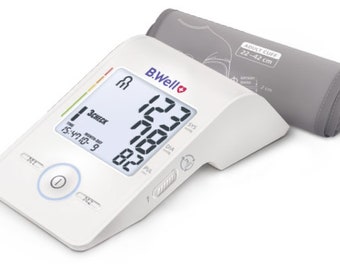 B.Well MED-55: Automatic Blood Pressure Monitor with Bonus Electronic Scale