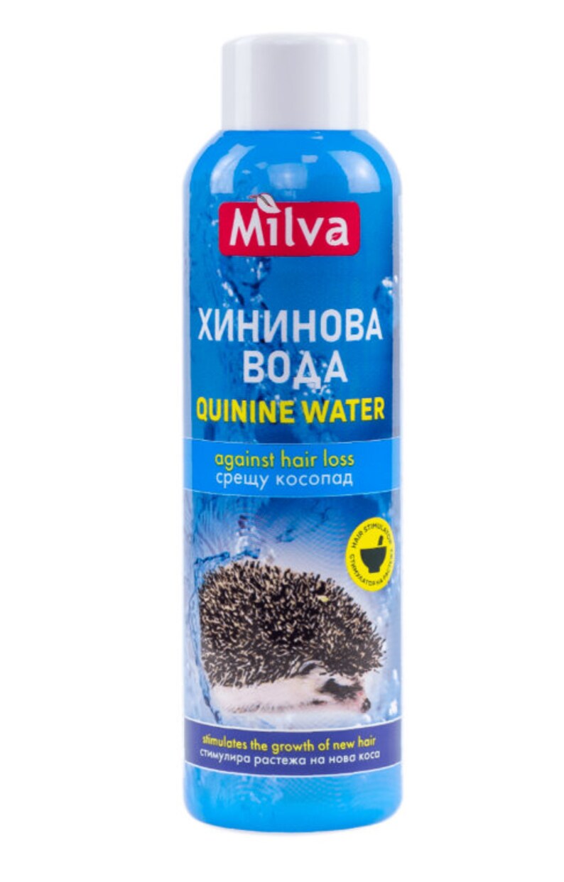 Milva Quinine series against hair loss hair conditioner, shampoo , hair mask, Quininova water spray Quinine Water