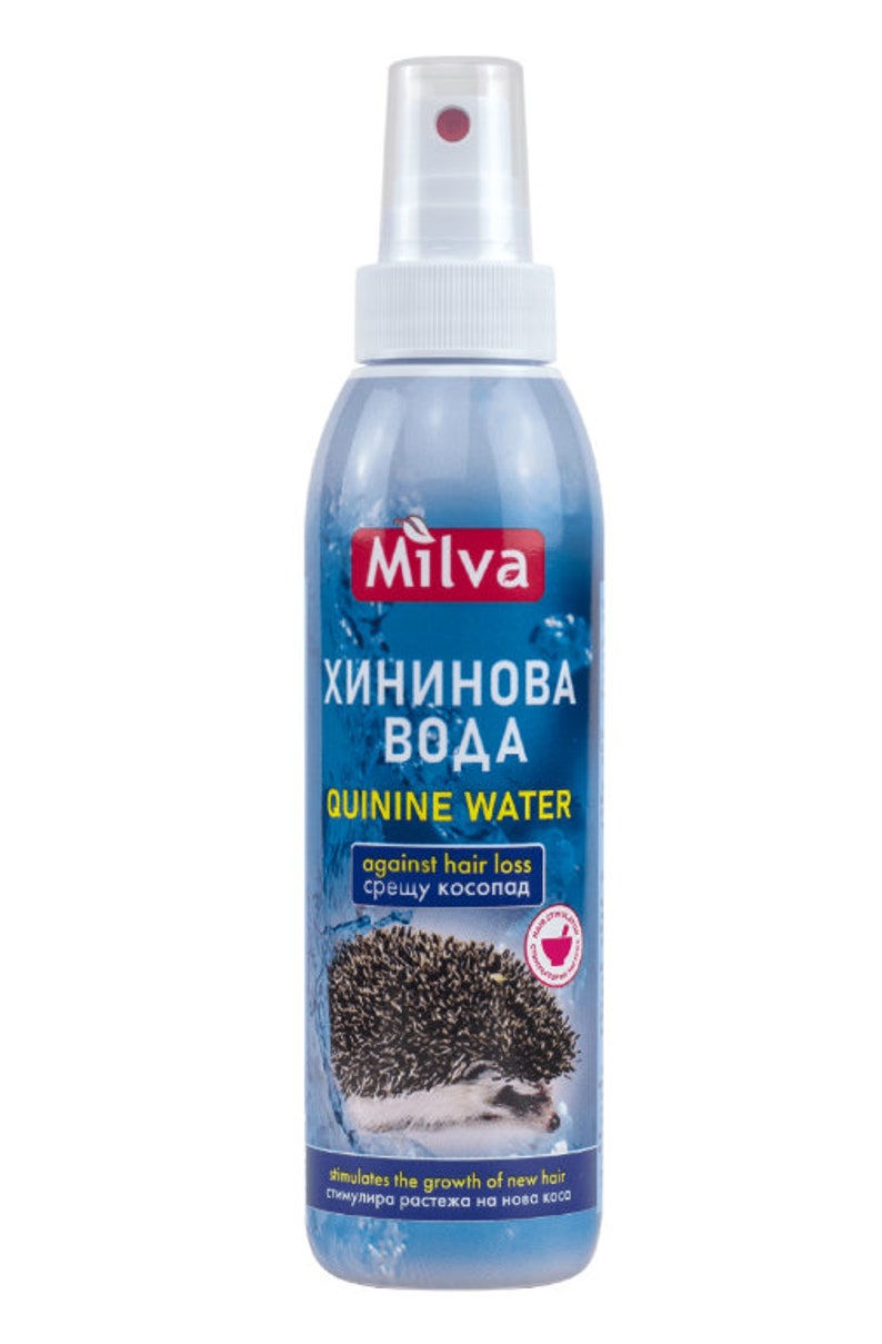 Milva Quinine series against hair loss hair conditioner, shampoo , hair mask, Quininova water spray Quinine Water Spray