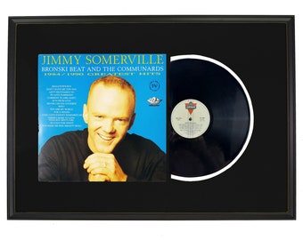 Jimmy Somerville "1984/1990 Greatest Hits" Framed Vinyl Record