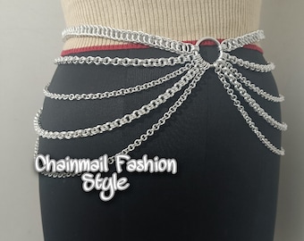 Ceinture Chaîne Gitane Pour Danse Du Ventre - Métal Mixte Jusqu'à 40"