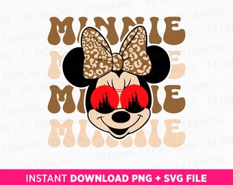 Miss Mouse with Sunglasses Svg, Family Trip Svg, Magical Kingdom Svg, Family Vacation Svg, Vacay Mode, Png Svg Files, Instant Download