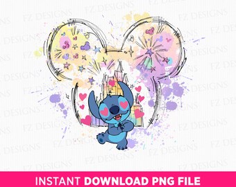 Watercolor Kingdom Character PNG, Family Trip Design (PNG File)