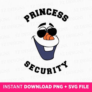 Princess Security Svg, Boyfriend Security Svg, Funny Dad Svg, Family Trip Svg, Funny Girl Quote Svg, Png Svg Files, Instant Download