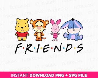 Honey Bear and Friends SVG, Family Trip Design (PNG SVG)