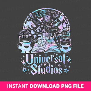 Family Trip Png, Universal Studios Png, Family Vacation Png, Magical Kingdom Png, Cute Characters Png, Vacay Mode, Png File For Sublimation