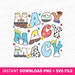 Toy Friends Macy Svg, Macy Letters Svg, Family Trip Svg, Curved Macy ...