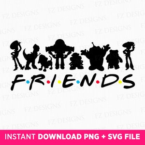 Toy Friends Svg, Family Trip Svg, Family Vacation Svg, Cowboy and Friends Svg, Friends Svg, Vacay Mode, Png Svg Files For Print