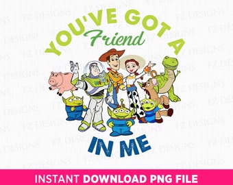 Toy Friends Family Vacation PNG, Sublimation Design (Digital Download)