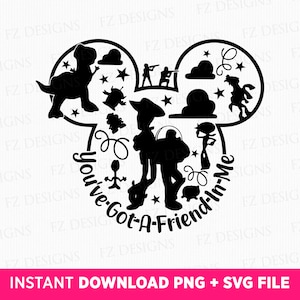 You've Got A Friend In Me Svg, Toy Friends Svg, Family Vacation Svg, Vacay Mode Svg, Cowboy and Friends Svg, Family Trip Svg, Png Svg Files