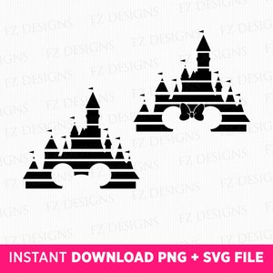Family Trip Svg, Magical Kingdom Svg, Family Vacation Svg, Couple Trip Svg, Mouse Ear Castle Svg, Vacay Mode, Svg File For Cricut Cut