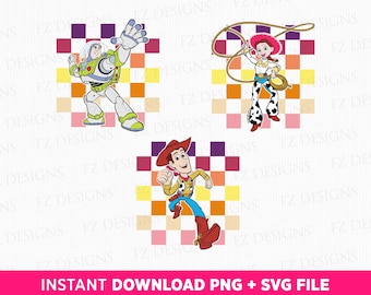 SVG de vaquero y amigos, diseño de viaje familiar (descarga instantánea)