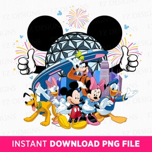 Family Trip Png, Mouse and Friends Png, Family Vacation Png, Mouse Ear and Hands Png, Vacay Mode, Png File For Sublimation