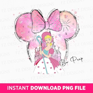 Watercolor Magical Kingdom Png, Family Vacation Png, Cute Character Png, Family Trip Png, Png File For Sublimation, Instant Download