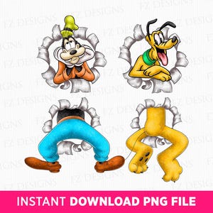 Funny Cartoon Characters Png, Family Vacation Png, Watercolor Characters Png, Family Trip Png, Png Files For Sublimation, Instant Download