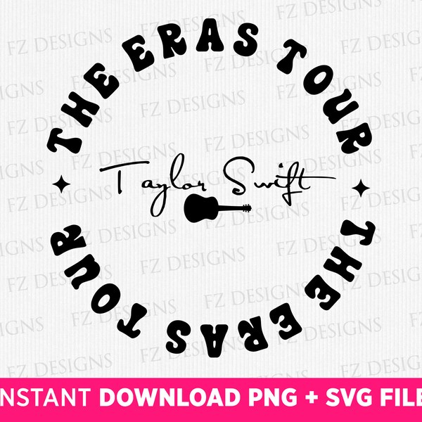 Eras Tour Download Svg Etsy UK