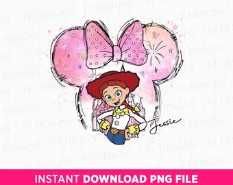 Imagen PNG de un viaje familiar en acuarela, diseño de personajes adorables (descarga instantánea)