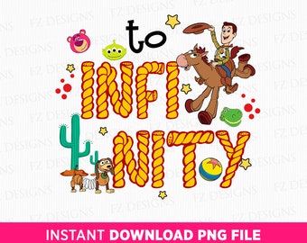 Toy Friends Family Vacation PNG File, Cowboy Adventure (Digital Download)